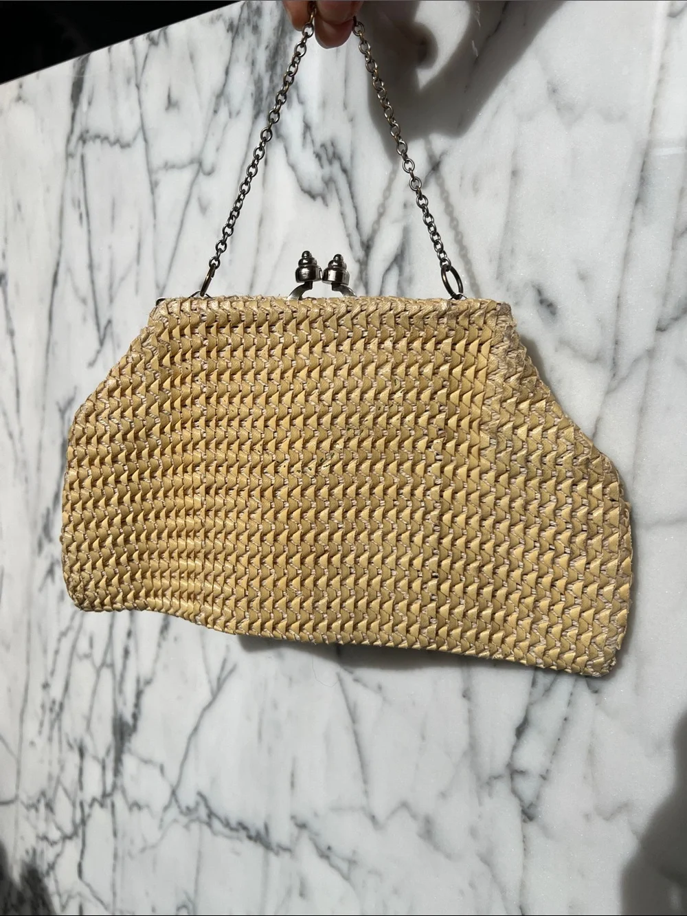 Vintage Woven Straw